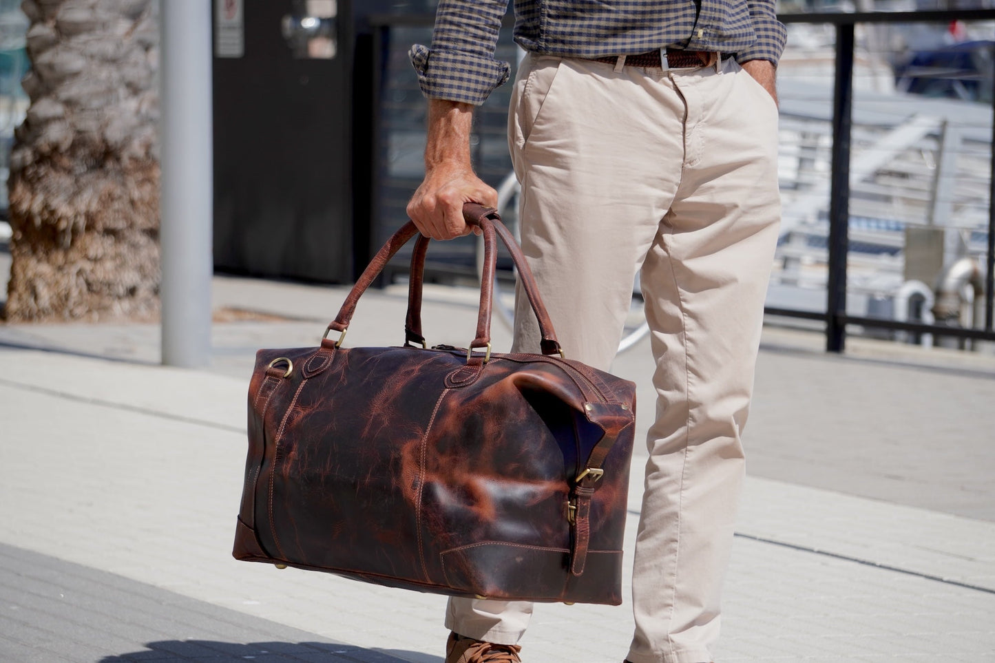 Dark Vittoria Duffle