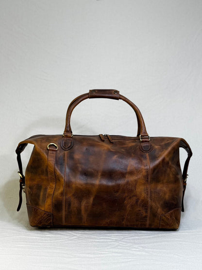 Brown Vittoria Duffle