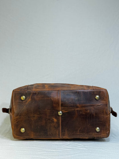 Brown Vittoria Duffle