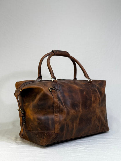Brown Vittoria Duffle