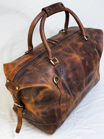 Brown Vittoria Duffle