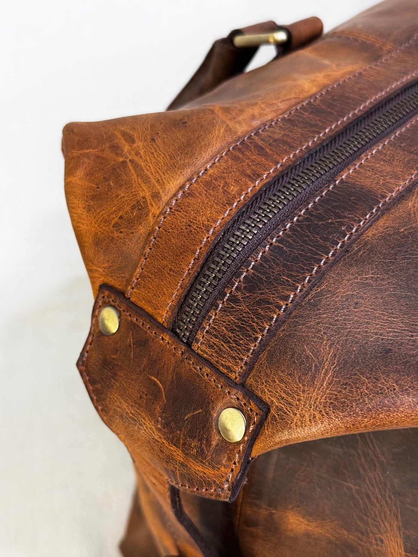 Brown Vittoria Duffle