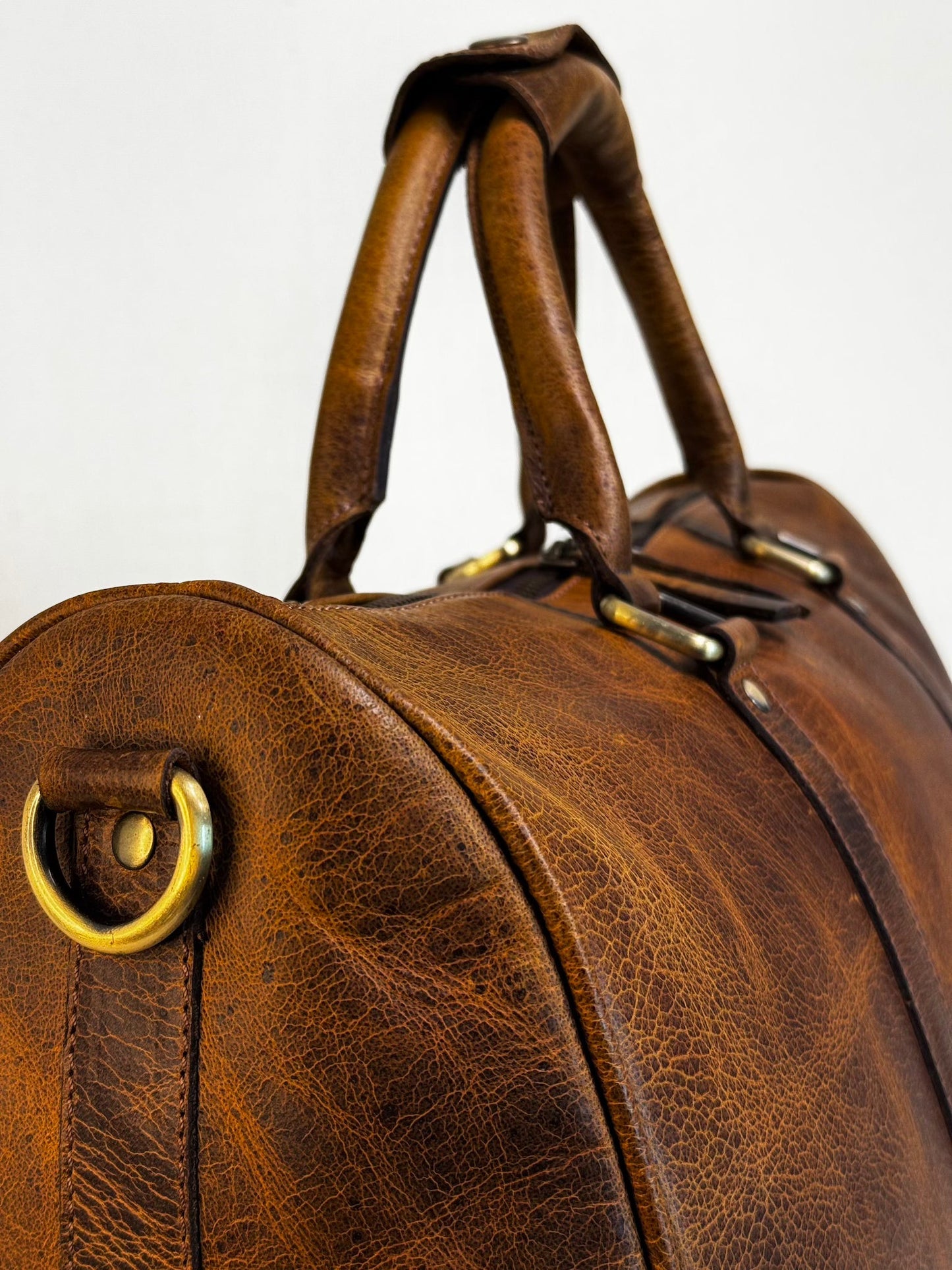 Brown Napoli Duffle