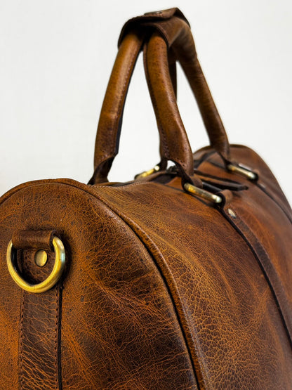 Brown Napoli Duffle